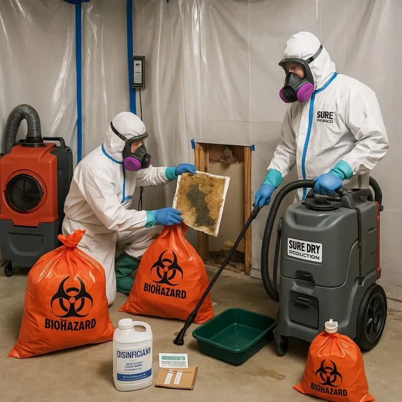 Contaminated Water Handling Protocols process in Oskaloosa, KS